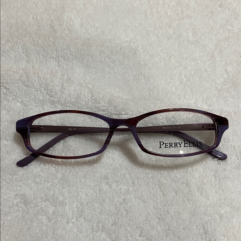 Perry Ellis Plum colored Eyeglasses